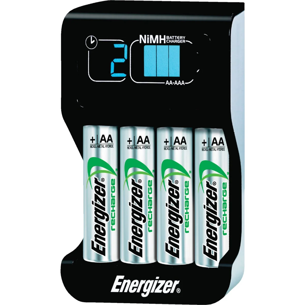 Pure Energizer AA AAA Rechargeable NiMH Battery Charger Optimized