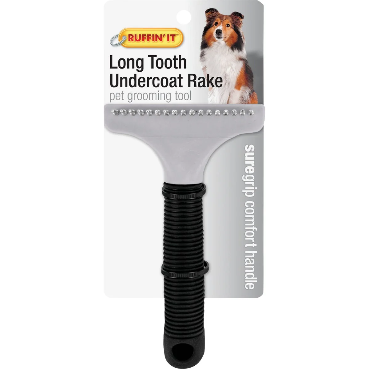 Authentic Westminster Pet Ruffin' it Plastic Undercoat Grooming Pet Brush Advanced