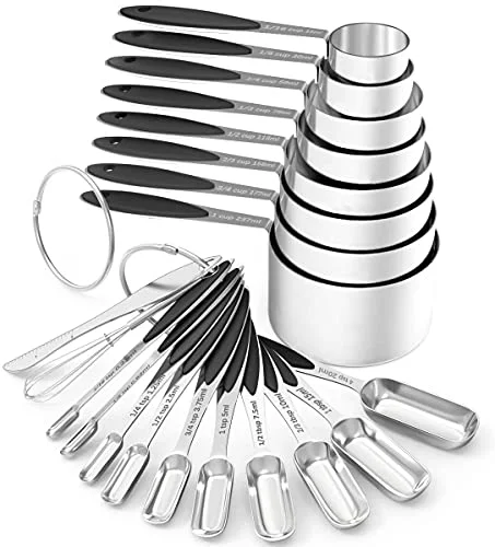 Unique Measuring Cups and Spoons Relaxed