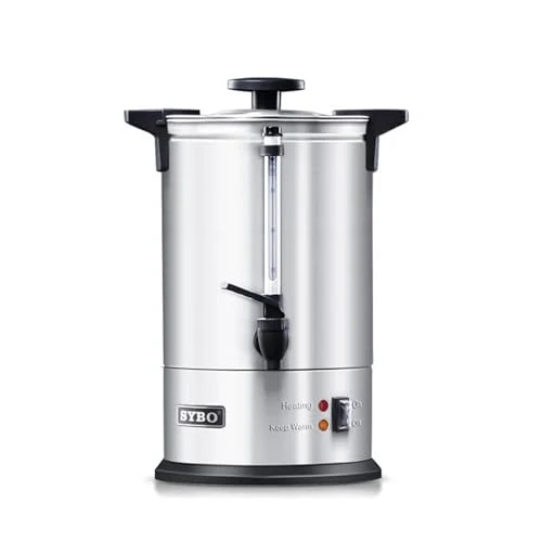 Modern SR CP Commercial Grade Stainless Steel Percolate Coffee Maker Hot Water Urn for Catering Specialty
