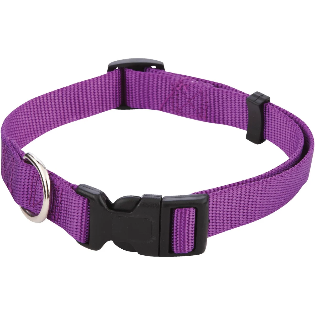 Secure Westminster Pet Ruffin' it Adjustable 14 In. to 20 In. Nylon Dog Collar Advanced