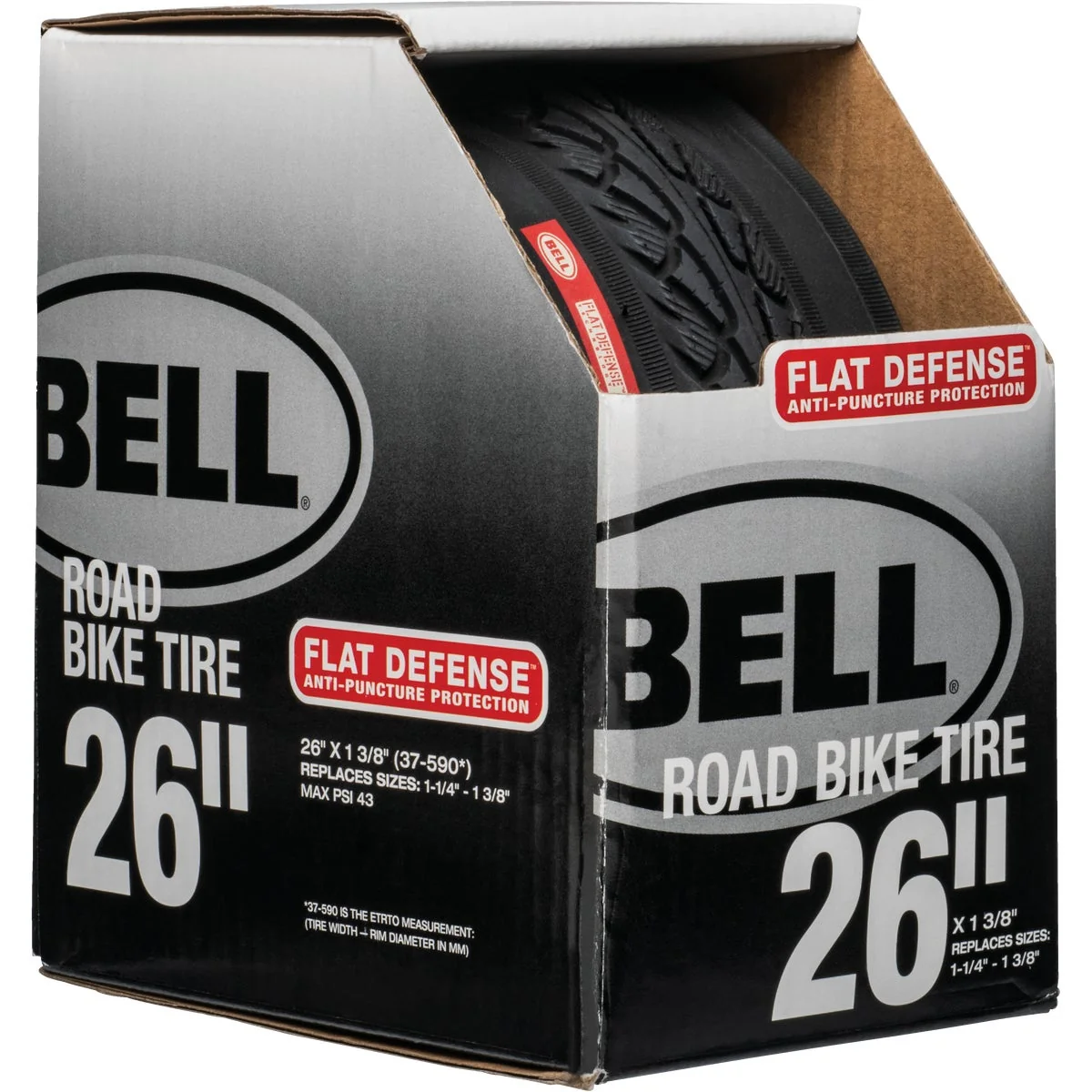 Superior Bell 26 In. Inertia Road Bicycle Tire Reliable