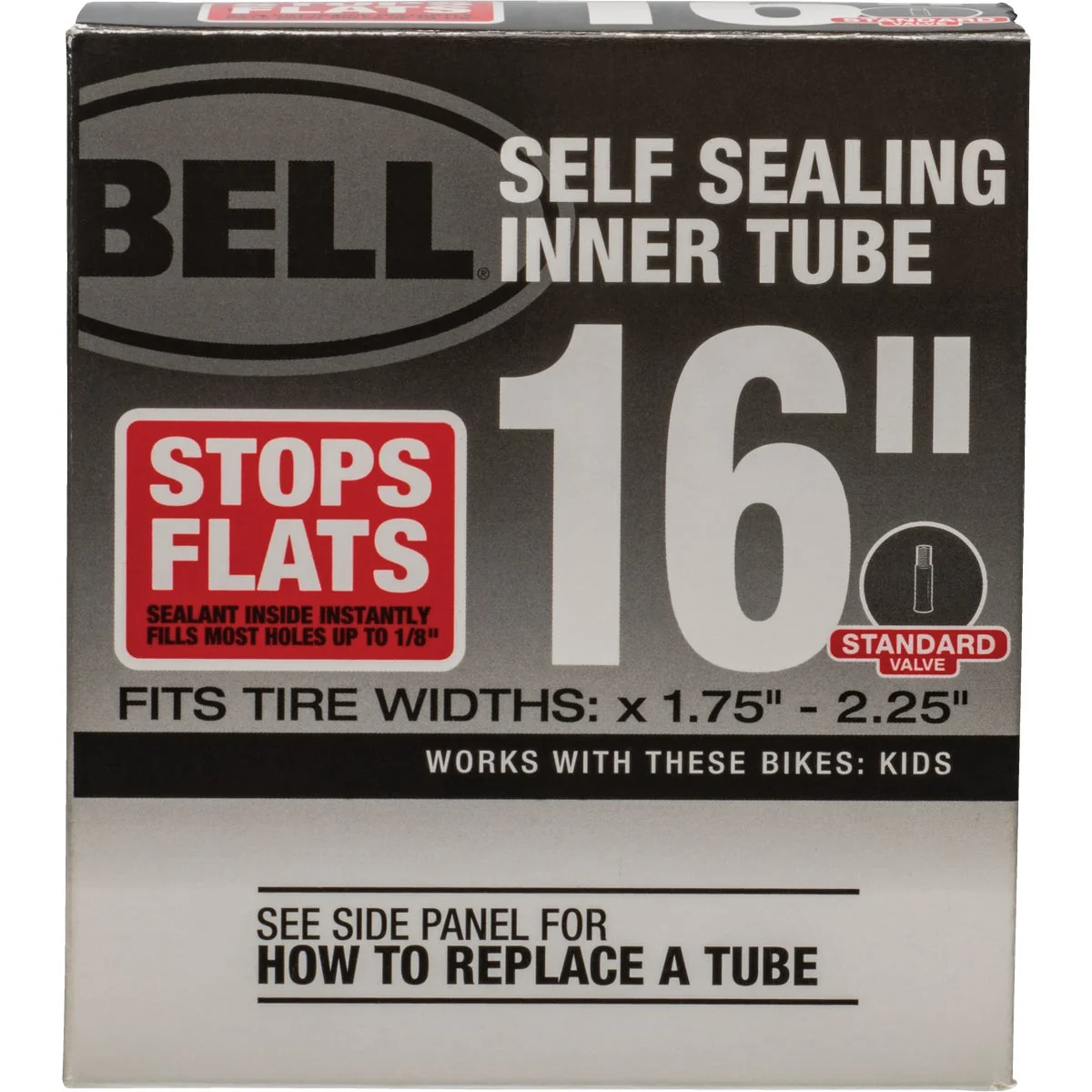 Expertly Made Bell Sports 16 In. Self-Sealing Bicycle Tube Powerful