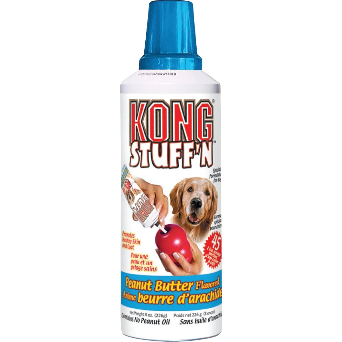 Organic Kong Stuff'N Peanut Butter Flavor Paste Dog Treat 8 Oz. Efficient