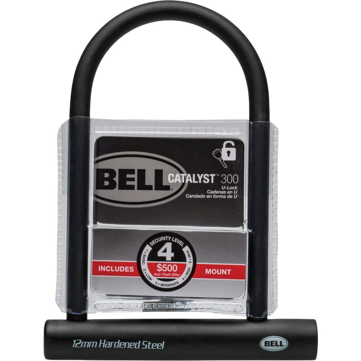 Fashionable Bell Sports Hands Off 8 In. U-Lock Outstanding