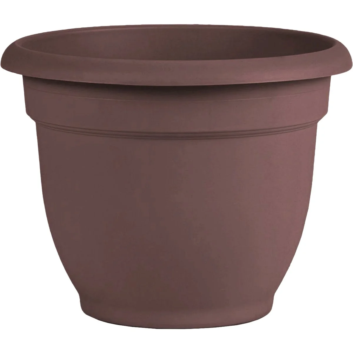 Environmentally Friendly Bloem Ariana 8 In. Plastic Self Watering Merlot Planter Fast