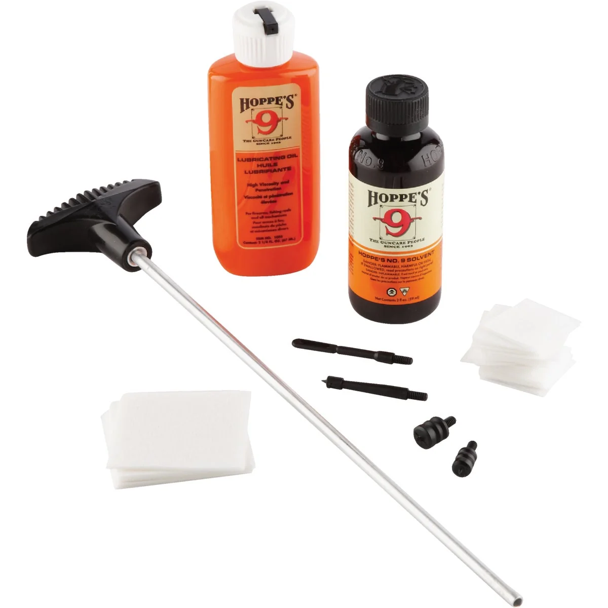 Premium Material Hoppes Universal Handgun Cleaning Kit Secure