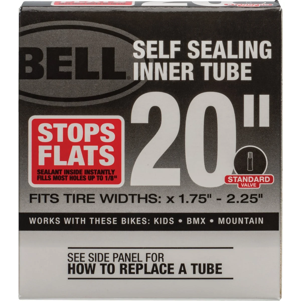 Lightweight Bell Sports 20 In. Self-Sealing Bicycle Tube Verified