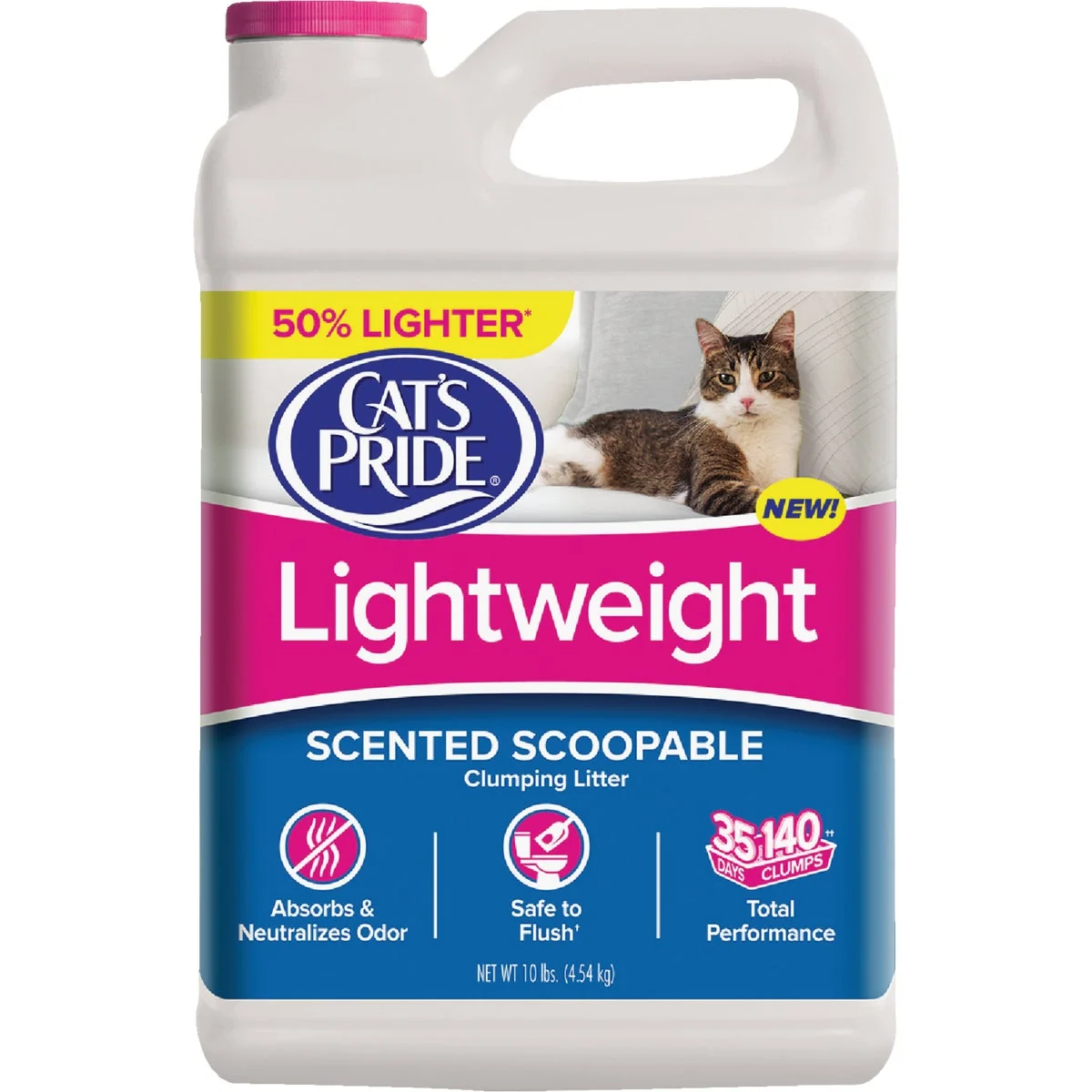 Natural Cat's Pride 10 Lb. Lightweight Cat Litter High-Grade