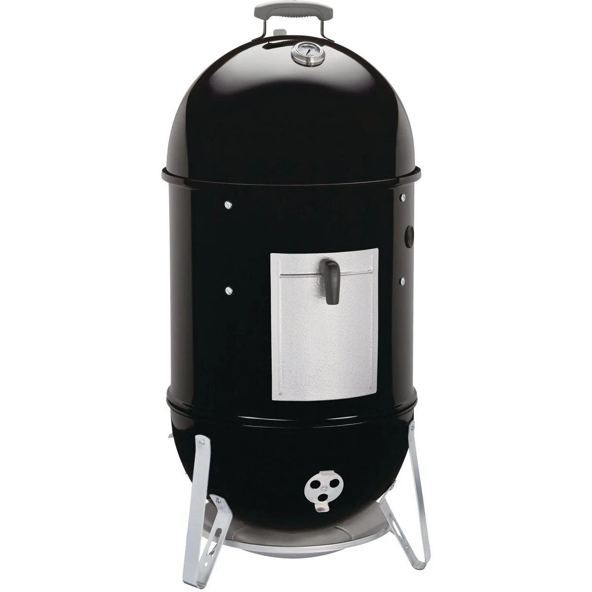 Luxury Weber Smokey Mountain Cooker 18 In. Dia. 481 Sq. In. Vertical Charcoal Smoker Secure