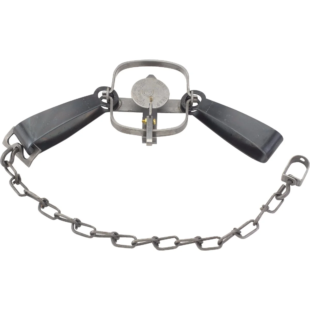 Enhanced Duke Traps 4 In. Jaw Spread Steel Long Spring Mink Muskrat Raccoon Trap Expertly Made