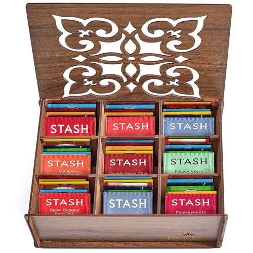 Official Tea Sampler Gift Box 80 Count Original