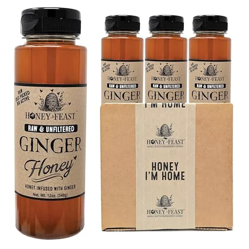 Efficient Ginger Honey 12OZ 36 Fl Oz Fashionable