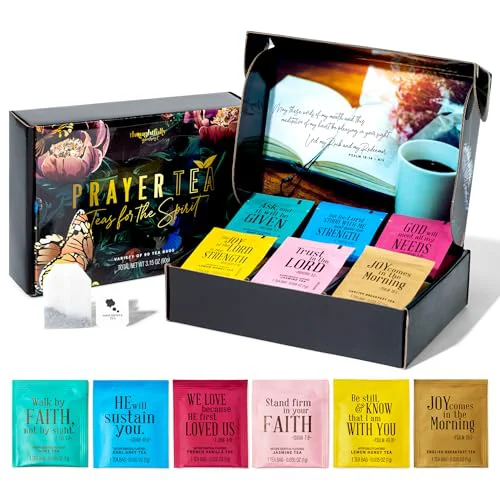 Long-Lasting Christian Prayer Tea Gift Set 90 Count High-Performance
