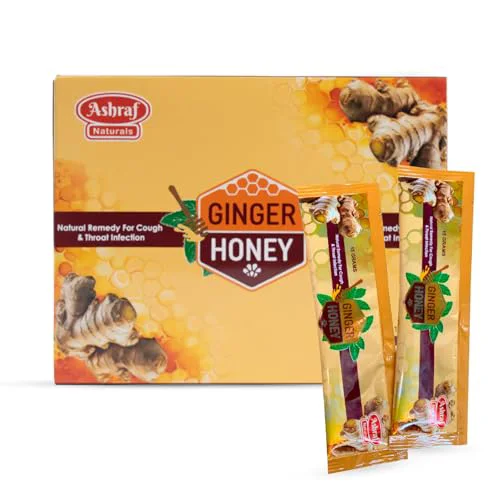Relaxed Ginger Honey Soothing Honey Ginger Blend for Throat Comfort 20 Count Innovative