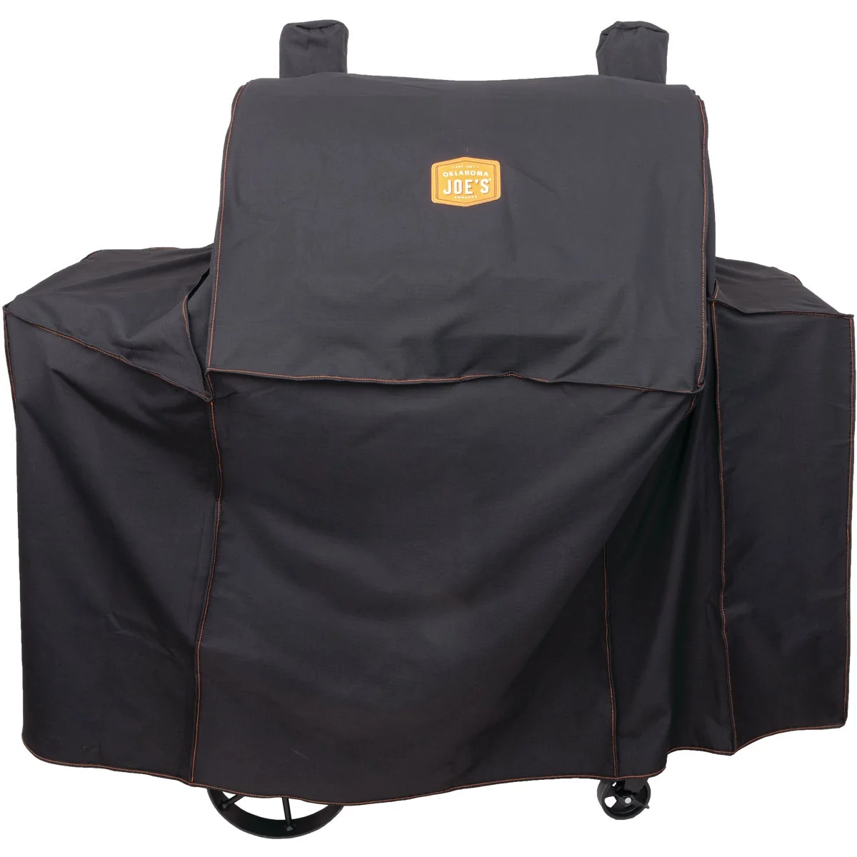 Elegant Oklahoma Joe's Rider Rider DLX 55 In. Black Polyester Pellet Grill Cover Effective