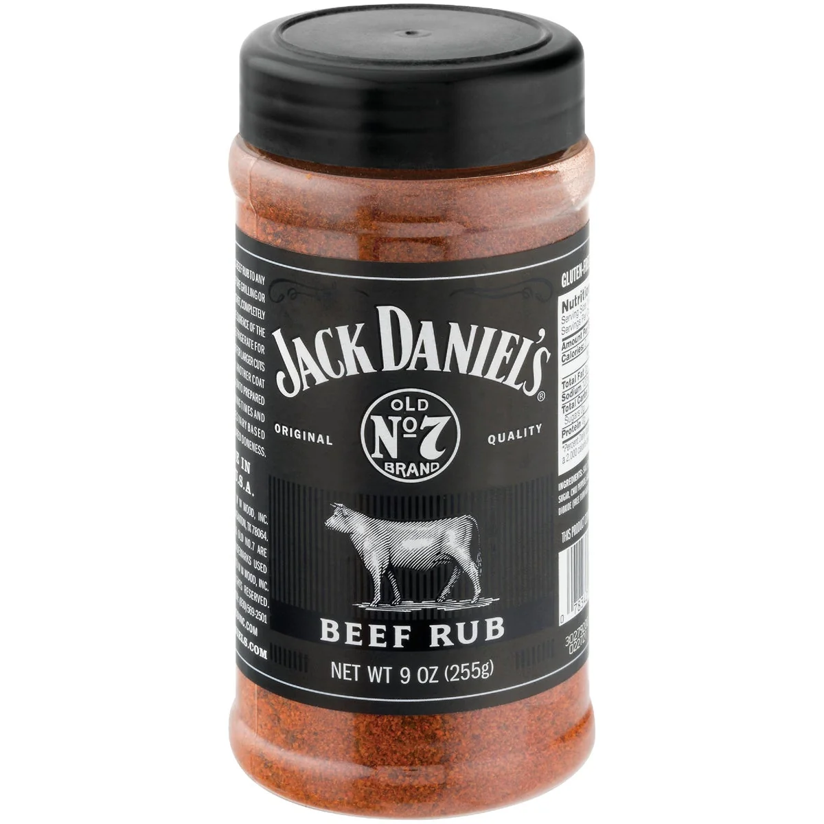Original Design Jack Daniel's 9 Oz. Barbecue Beef Rub Shake Spice Relaxed