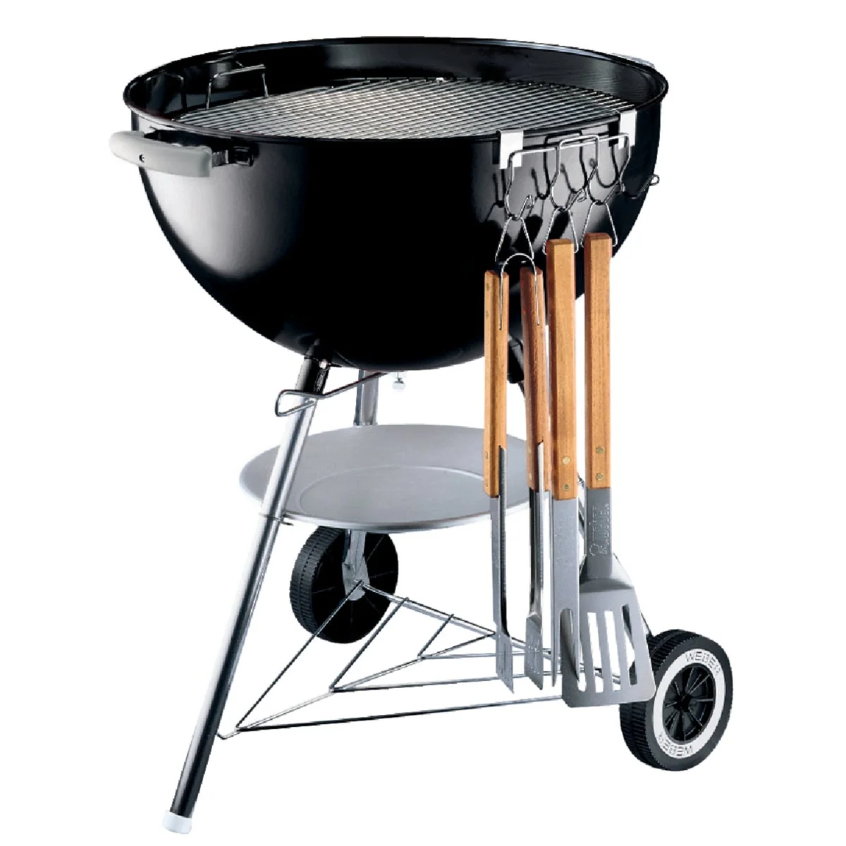 First-Class Weber Steel Grill Tool Holder Natural
