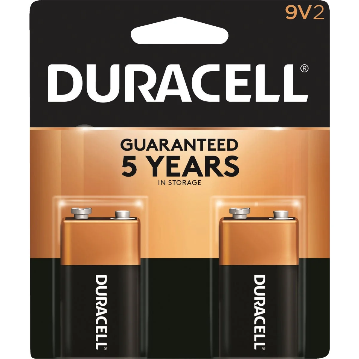Luxury Duracell CopperTop 9V Alkaline Battery 2-Pack Unique