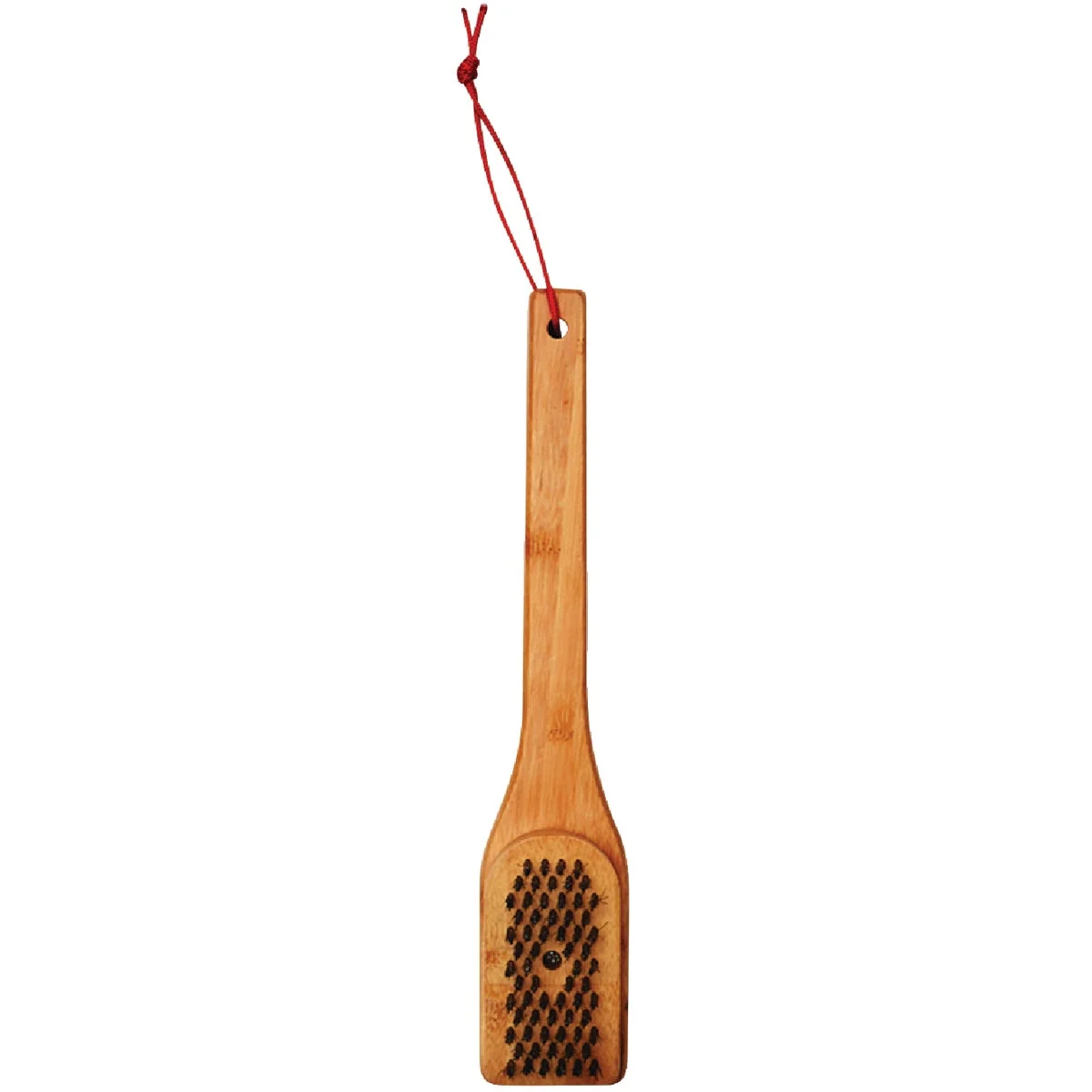 Selected Weber 12 In. Stainless Steel Bristles Bamboo Handle Grill Cleaning Brush Functional