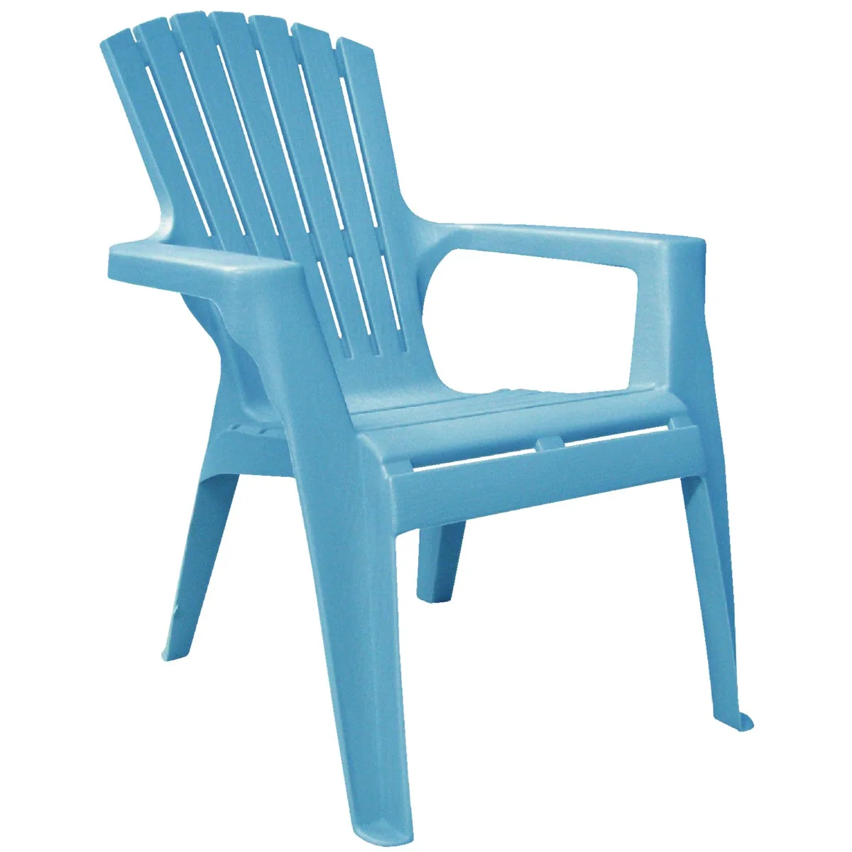 Sophisticated Adams Kids Pool Blue Resin Adirondack Chair Next-Generation