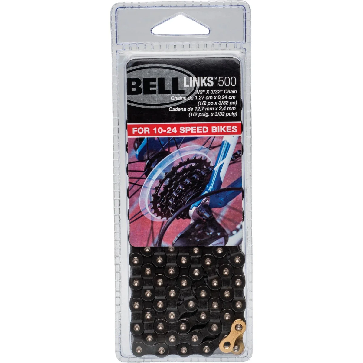 Safe Bell Sports 10 to 24-Speed Bicycle Bicycle Chain Functional