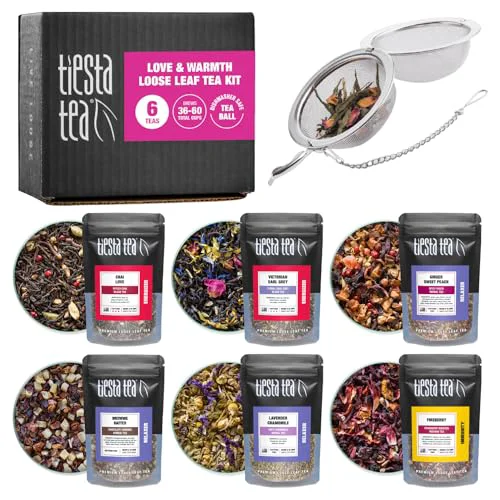 Quality Love Warmth Loose Leaf Tea Gift Set 6.5 Ounce World-Class