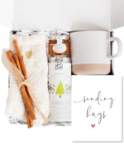 Stylish Unboxme Sending Hugs Get Well Soon Gift Basket Care Package for Women Original
