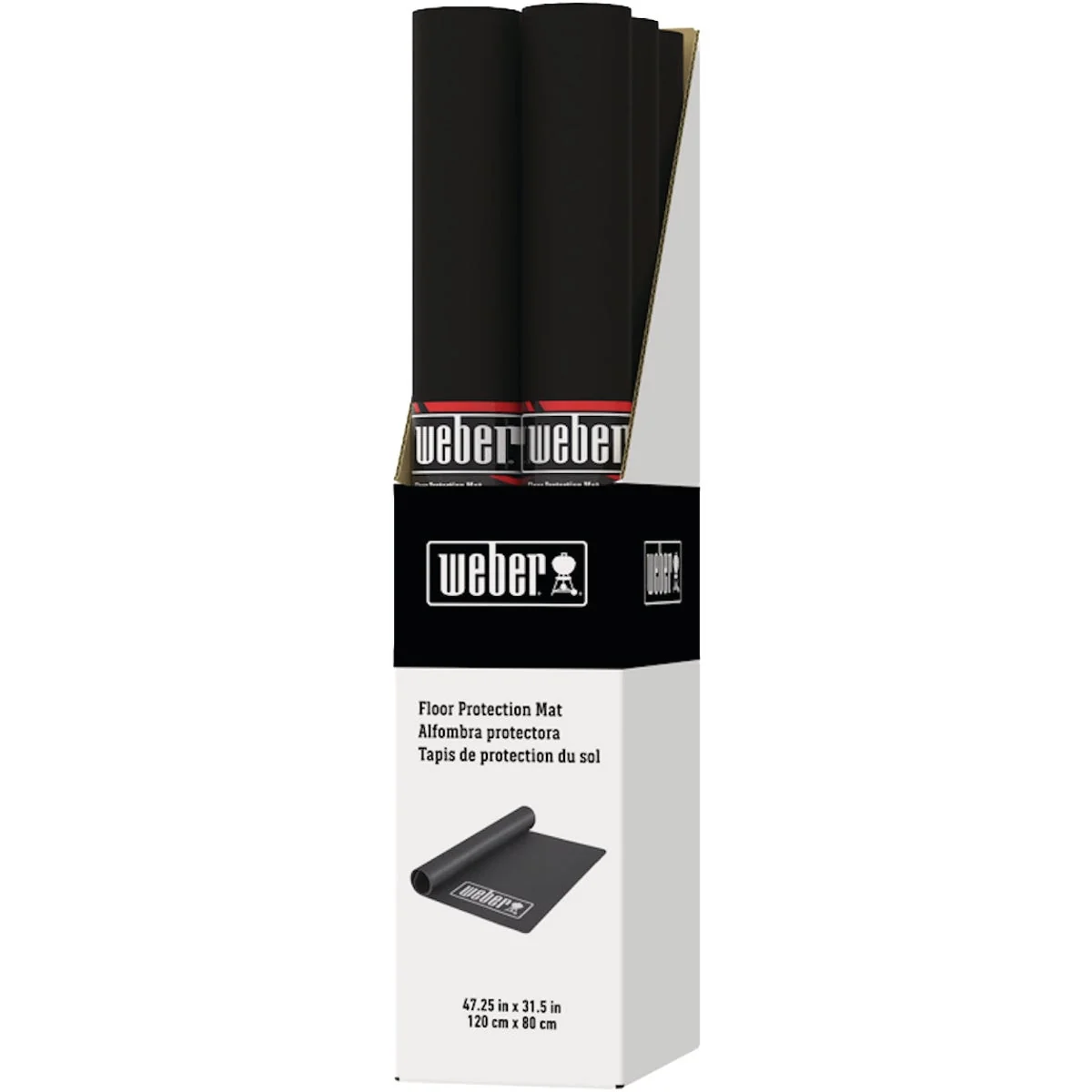Expertly Made Weber 31.5 In. W. x 47.2 In. L. Rectangle Grill Mat Versatile