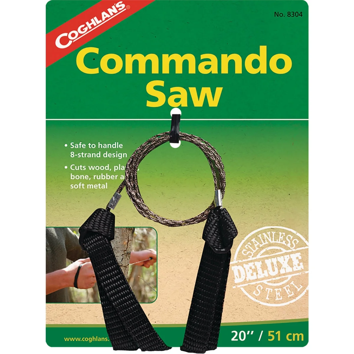 Premium Coghlans Commando Pocket Chainsaw Premium Material