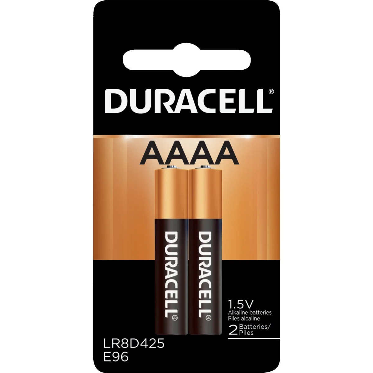 Dependable Duracell AAAA Alkaline Battery 2-Pack Environmentally Friendly