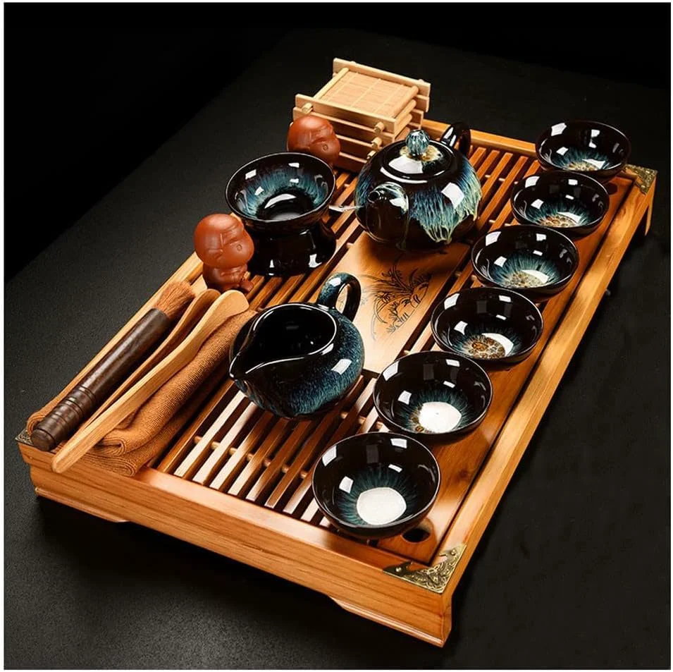 Convenient Ceramic Gongfu Tea Set Innovative