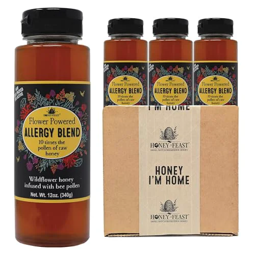 Smooth Bulk Case Allergy Blend Honey 36 Fl Oz Long-Lasting