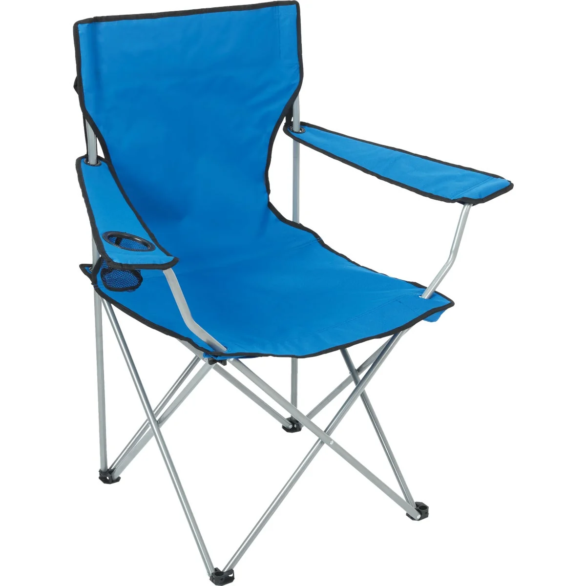 Genuine Outdoor Expressions Blue Polyester Folding Chair Consistent