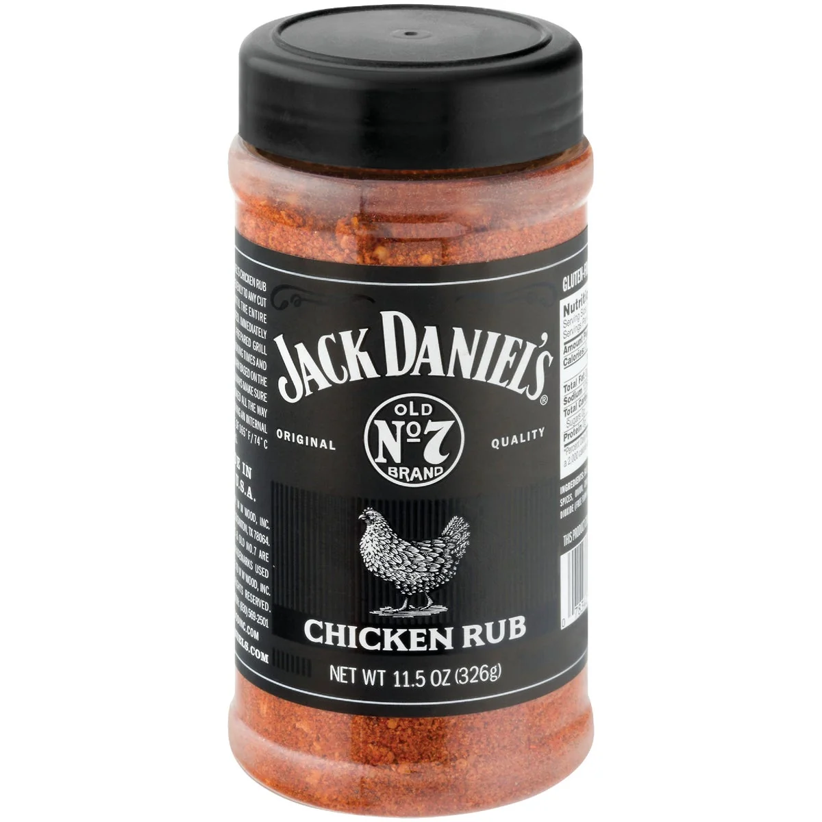 Efficient Jack Daniel's 11.5 Oz. Barbecue Chicken Rub Shake Spice Stylish