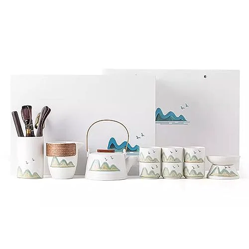 Natural Tea Set Tea Set Tea Cup Setsimple Ceramic Tea Set Professional