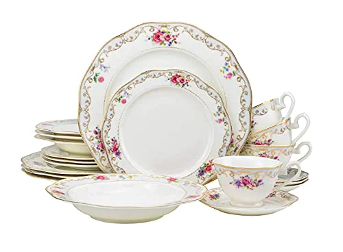 Premium Material 57 pc Banquet Dinnerware Set User-Friendly