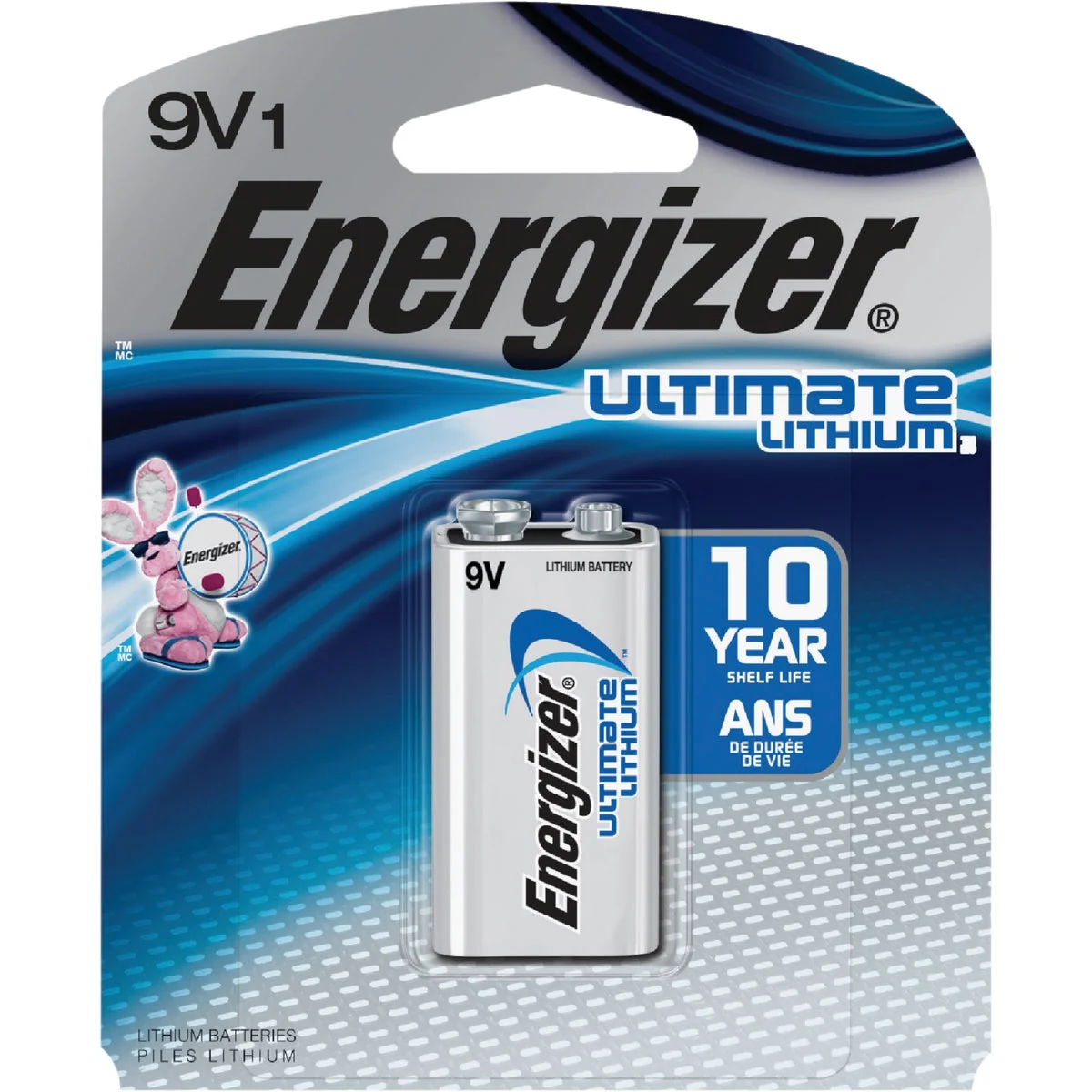 Secure Energizer 9V Lithium Battery Next-Generation