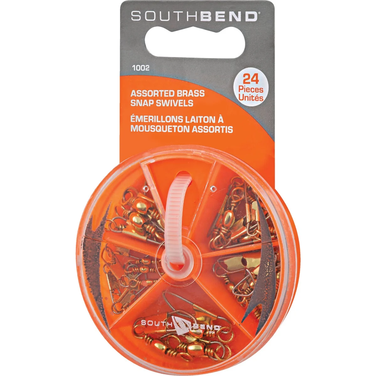 Environmentally Friendly SouthBend 24-Piece Assorted Brass Swivel Kit Soft