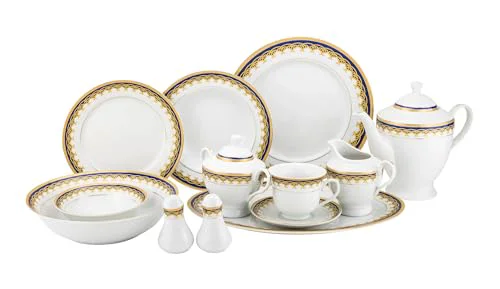 Optimized 57 pc Banquet Dinnerware Set Premium