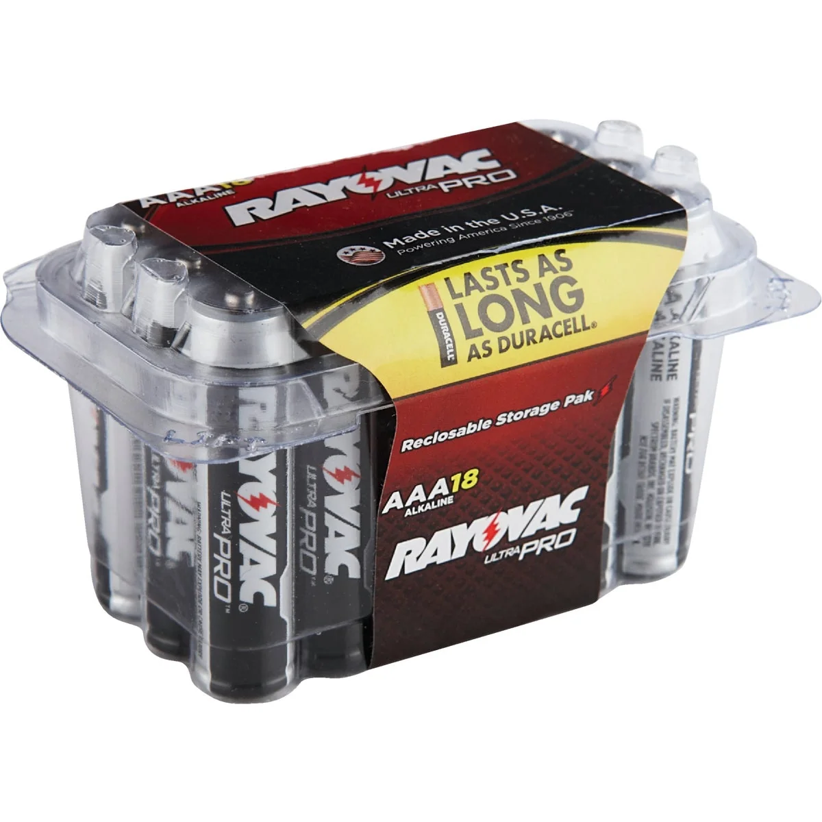 Responsible Rayovac UltraPro AAA Alkaline Battery 18-Pack Innovative
