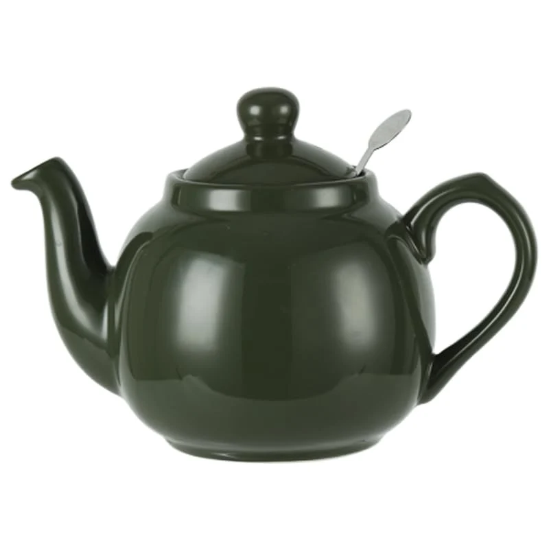 Sophisticated Farmhouse 4 Cup Ceramic Teapot with Removable Infuser and Lid Exceptional