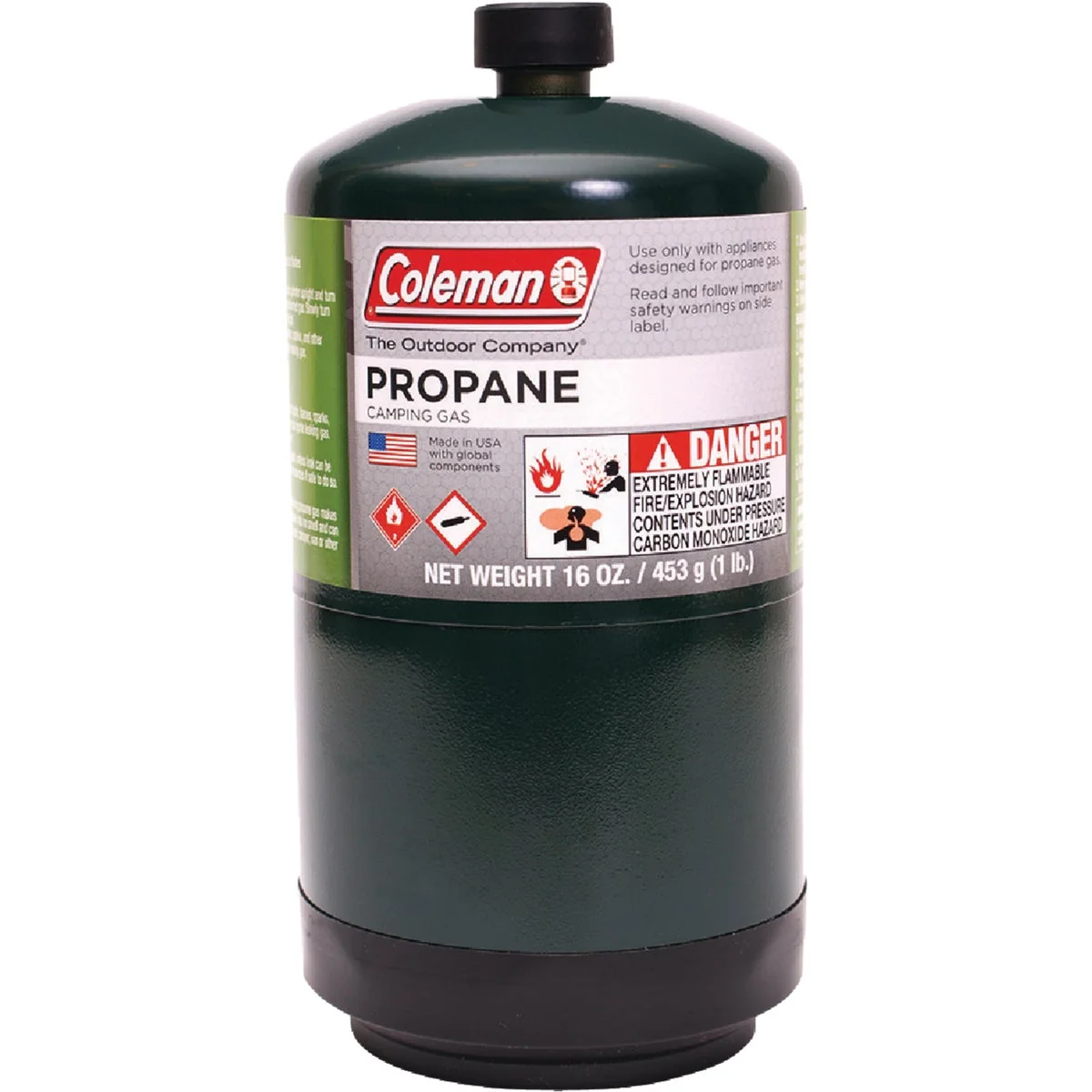 Quality Coleman 1 Lb. Propane Cylinder Professional