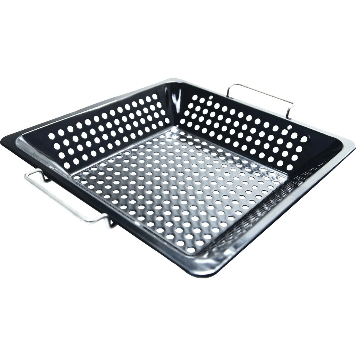 Versatile GrillPro 12 In. x 12 In. Non-Stick Gourmet Wok User-Friendly