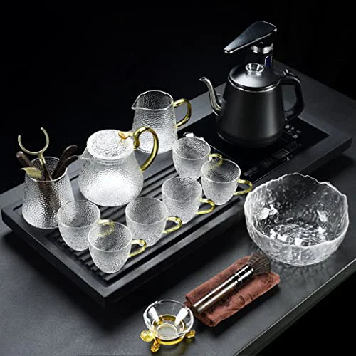Professional Tea Pot Cup Set With Tray Exceptional