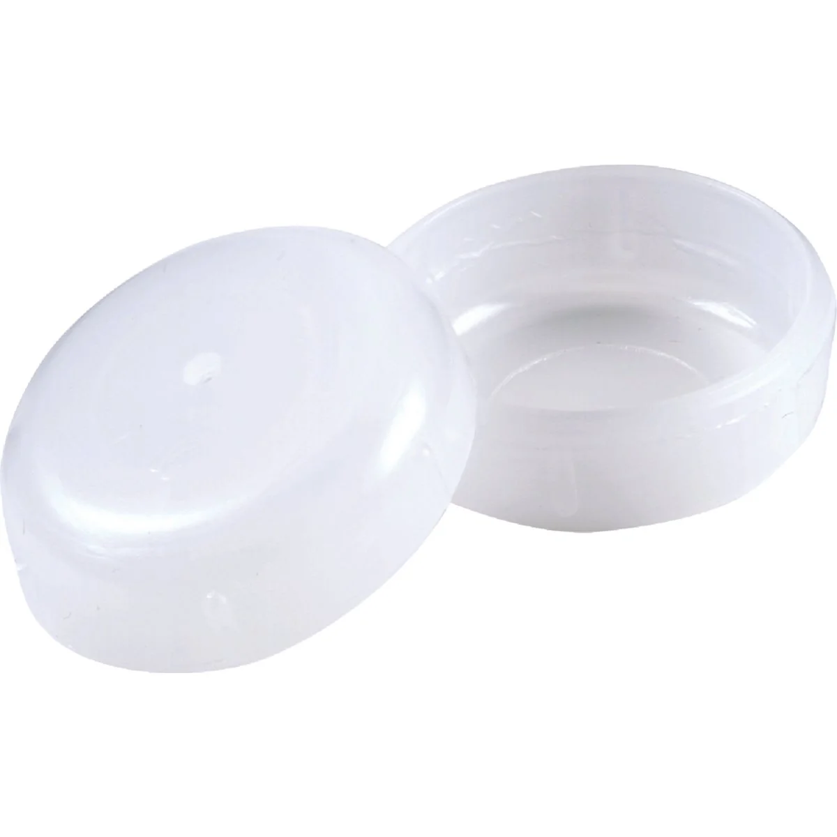 Efficient Do it 1-1 2 In. White Round Plastic Patio Furniture Cap For Wrought Iron 4-Pack Classic