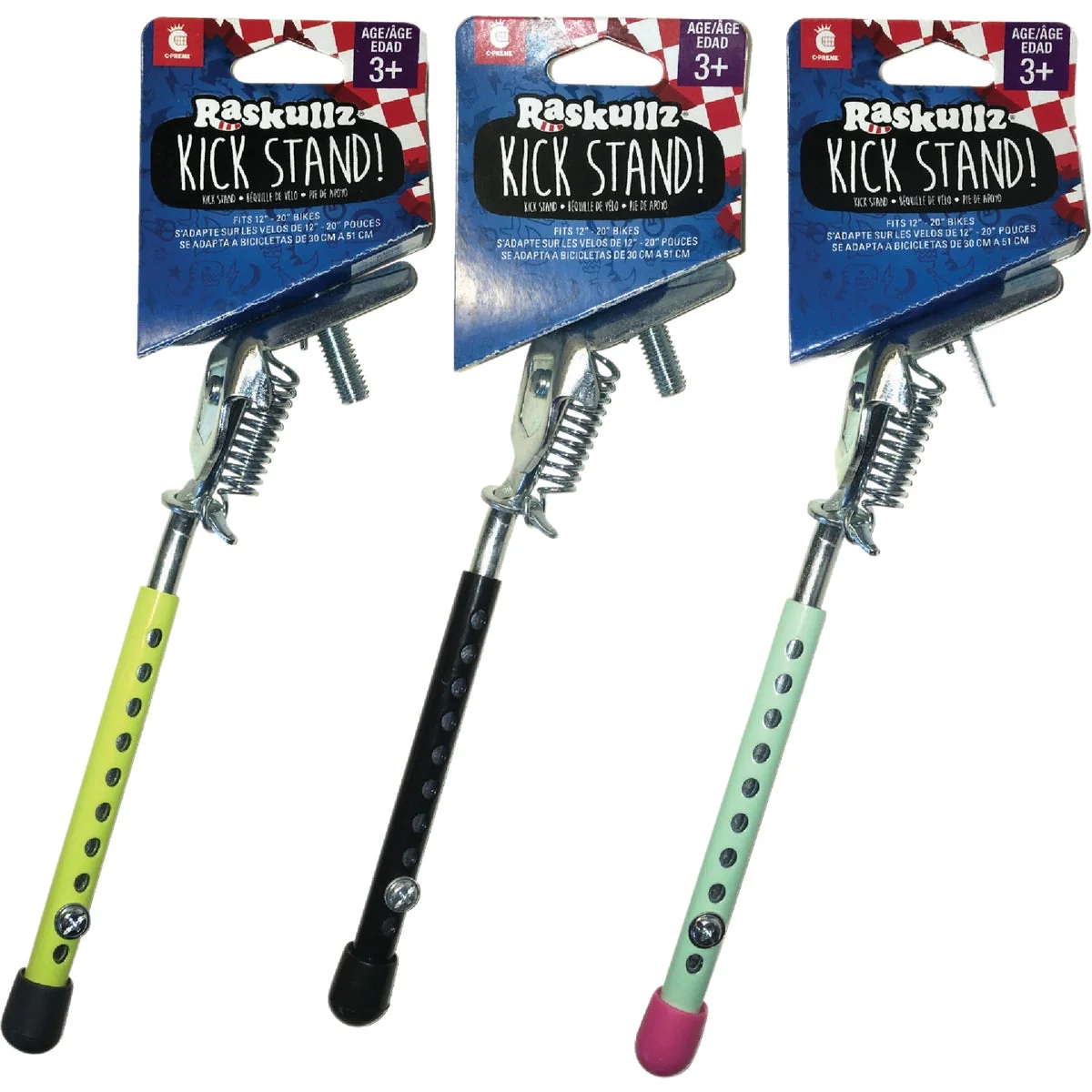 Expertly Made Bell Custom Kickstand for 12 In. to 20 In. Bicycles Unique