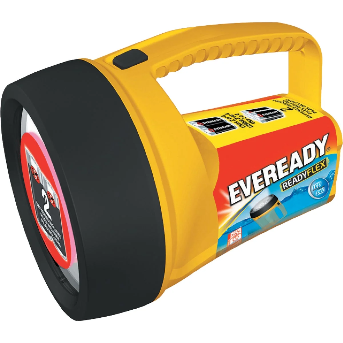 User-Friendly Eveready Readyflex 7.3 In. L. x 5.12 In. Dia. Yellow Plastic Utility LED Lantern Fashionable