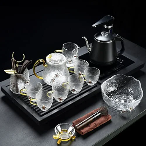 Organic Tea Pot Cup Set with Tray High-Quality