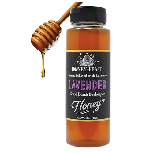 Healthy Organic Lavender Honey 12 Fl Oz First-Class